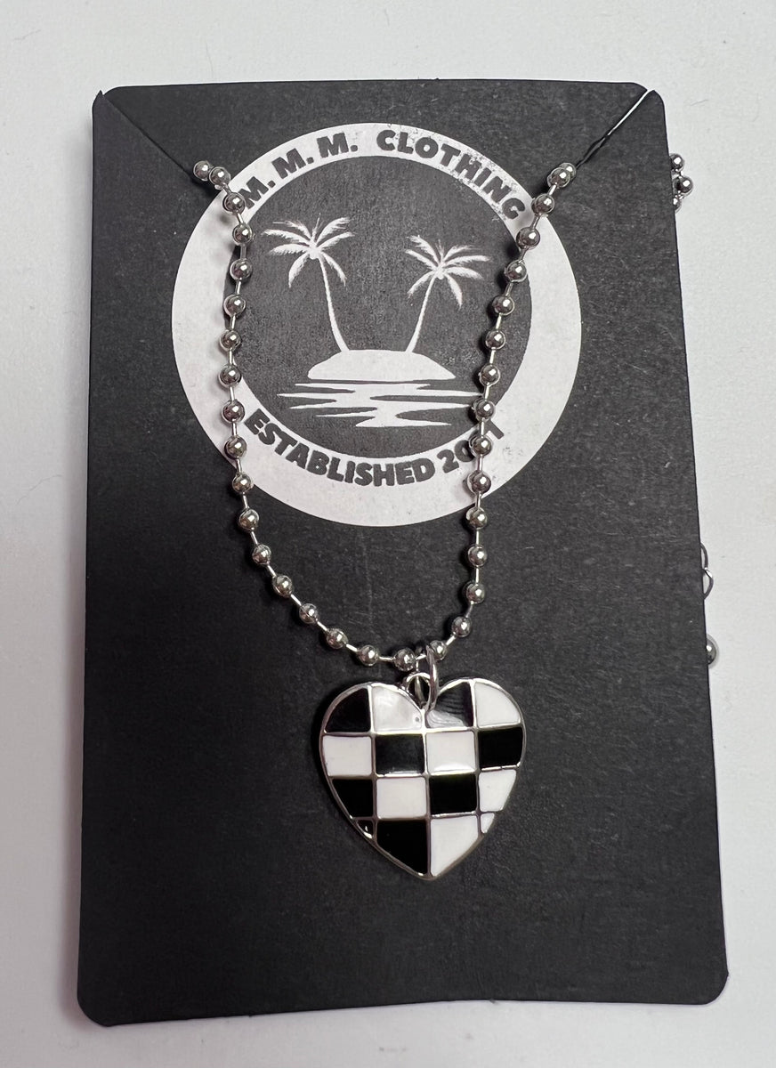 Mini Checkerboard Necklace