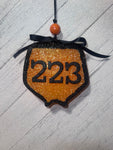 Custom  number plate Freshie