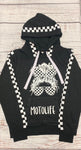 Women’s moto life hoodie