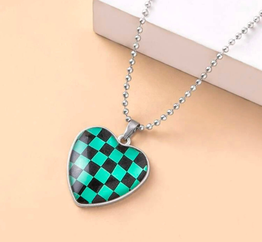 Mini Checkerboard Necklace
