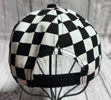 Youth/Jr Mini moto mafia checkerboard SnapBack hat