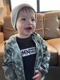 Toddler mmm badge Shirt and Hoodie