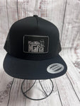 Leather patch Trucker hat